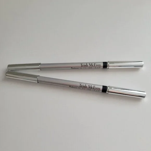 Trish McEvoy Intense Gel Eye Liner BLACK Lot of 2 Preowned Full Size - Picture 2 of 7